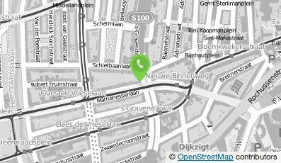 Bekijk kaart van Salon 93 in Rotterdam