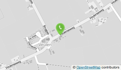 Bekijk kaart van Café-Zaal 't Veule in Veulen