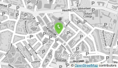 Bekijk kaart van Limburgia Winschoten in Winschoten