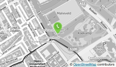 Bekijk kaart van Paviljoen Malieveld in Den Haag