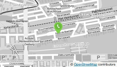 Bekijk kaart van Steppin' Stone in Amsterdam