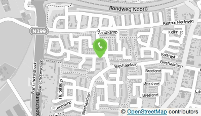 Bekijk kaart van Klein Service in Hoogland