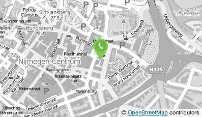 Bekijk kaart van Hanze Horeca B.V. in Nijmegen