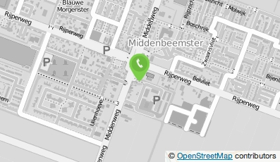Bekijk kaart van Klaassen & Co in Middenbeemster