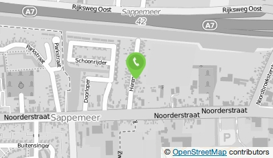 Bekijk kaart van ABWitgoed in Sappemeer