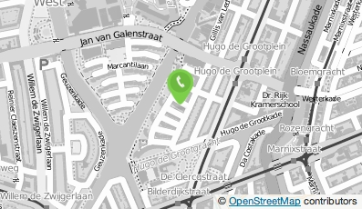 Bekijk kaart van Bloemendal Productions in Amsterdam