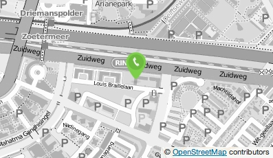 Bekijk kaart van A&A Thuiszorg in Zoetermeer