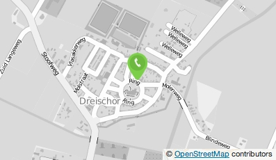 Bekijk kaart van Herberg De Ring in Dreischor