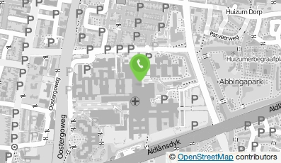 Bekijk kaart van Hand & Polstherapie Centrum B.V. in Leeuwarden