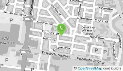 Bekijk kaart van Psy-OK  Psycholoog Leeuwarden - Renata vd Weide in Leeuwarden