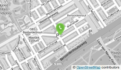 Bekijk kaart van Oogmerk Tundermann in Den Haag
