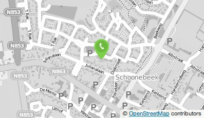 Bekijk kaart van Hugs and Paws in Schoonebeek