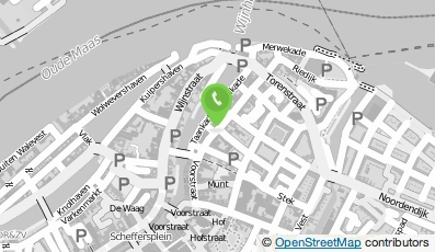 Bekijk kaart van Voorstraat 125 in Dordrecht