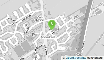 Bekijk kaart van Bloemenhuisje in Abbekerk