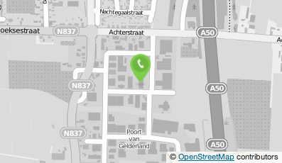 Bekijk kaart van AB Cleaning Indoor B.V. in Heteren