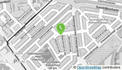 Bekijk kaart van B&B Kidscare, locatie Leyenburg (Den Haag) in Den Haag