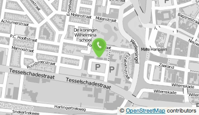 Bekijk kaart van Coöperatieve Vereniging De Overgang PO-VO UA in Leeuwarden
