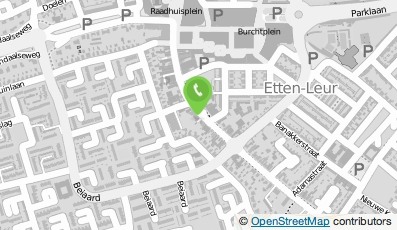 Bekijk kaart van Perwijs vastgoedadvies  in Etten-Leur