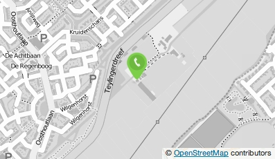 Bekijk kaart van Kay van Steijn Bloemenkwekerij in Voorhout