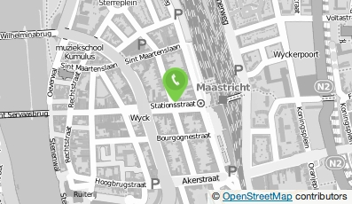 Bekijk kaart van Hotel en Frituur Sansa in Maastricht