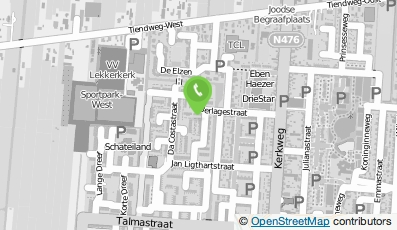 Bekijk kaart van Veehouderij De Jong Advies en Verhuur in Lekkerkerk