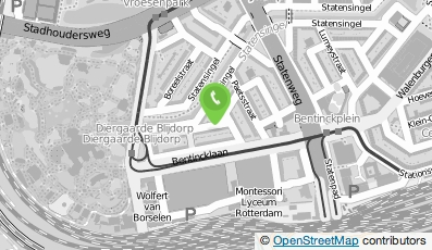 Bekijk kaart van Studio Maaswater in Rotterdam