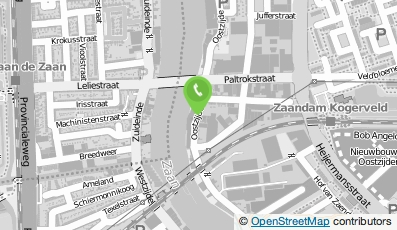 Bekijk kaart van Ster transport koeriers in Zaandam