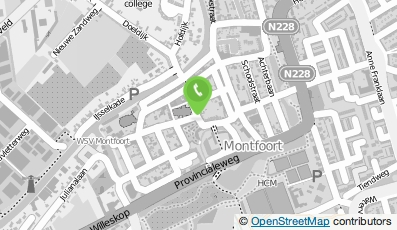 Bekijk kaart van Dental Clinics Montfoort B.V. in Montfoort