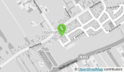 Bekijk kaart van Installatie en onderhoudsbedrijf Wildeboer in Oldeholtpade