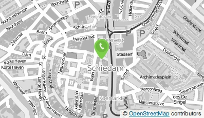 Bekijk kaart van Samantha's Kapsalon in Schiedam