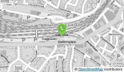 Bekijk kaart van Oudshoorn Bloemen Centraal Station Amersfoort in Amersfoort