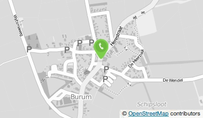 Bekijk kaart van De Vries Burum Transport in Burum