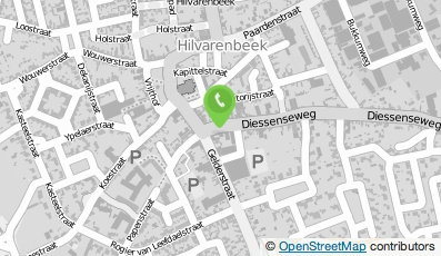 Bekijk kaart van De Beekse Speld  in Hilvarenbeek