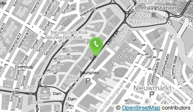 Bekijk kaart van Indian Restaurant Gandhi in Amsterdam