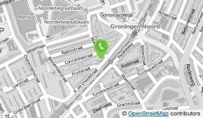 Bekijk kaart van RBS Opleidingen in Groningen