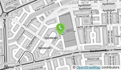 Bekijk kaart van SMA Olympia in Amsterdam