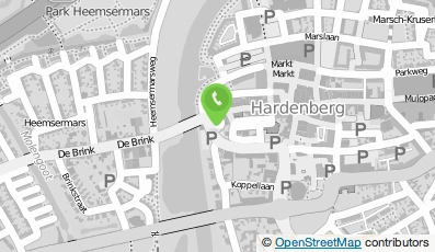 Bekijk kaart van Snackbar De Oude Bosch in Hardenberg