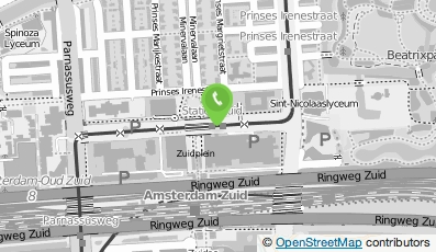 Bekijk kaart van Horeca Zuidplein B.V. in Amsterdam