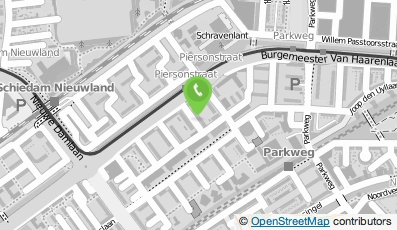 Bekijk kaart van KapperKing Cekic in Schiedam