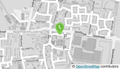 Bekijk kaart van salon uiterlijk in Warmenhuizen