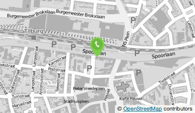 Bekijk kaart van Vriendenvan in Tilburg