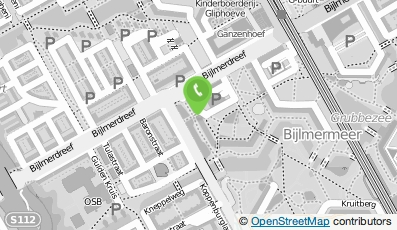 Bekijk kaart van Oefentherapie bijlmer in Amsterdam
