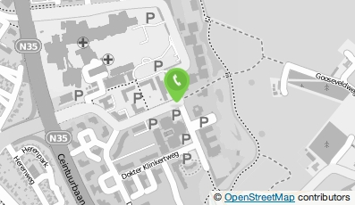 Bekijk kaart van Locatie ambulante zorg Zwolle in Zwolle