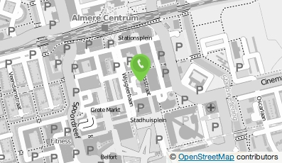 Bekijk kaart van Jeans Centre in Almere
