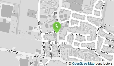 Bekijk kaart van Oefentherapie Tuitjenhorn in Tuitjenhorn
