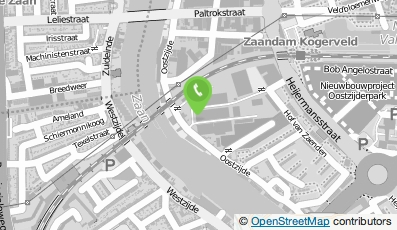Bekijk kaart van Studio 302 Zaandam in Zaandam