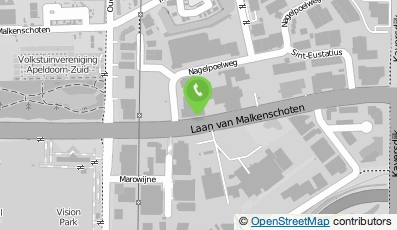 Bekijk kaart van Voskamp Bouw en Industrie B.V. in Apeldoorn
