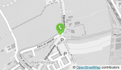 Bekijk kaart van Café 'de Punt' in Baambrugge
