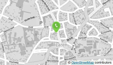 Bekijk kaart van Skins Cosmetics Laren in Laren (Noord-Holland)