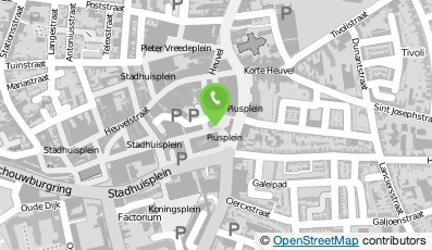 Bekijk kaart van 't Bruin Kafee in Tilburg
